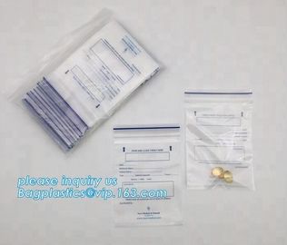 Medical powder plastic child proof zip lock bags / sachet herbal pills pack aluminium foil pouch, medical grip seal bags