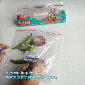 sealing double bag with zipper top for products packing, 5KG resealable rice bag with zipper, bag plastic breast milk st