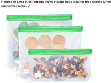 Reusable BPA Free Food Grade Preservation Storage Silicone Food Fresh Bag,Silicone Plastic Packaging Food Zip Silicon Fr