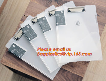 PP Material Document Pocket File Folder, A4 pp file folder, clear clip file folder