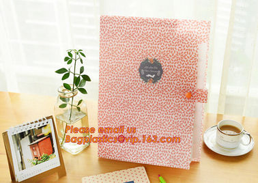 Promotional plastic PP waterproof paper files folder a4, Stylish PP a4 file folder, A4 felt document bag file folder