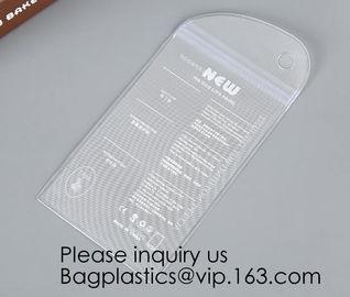 Personalized Transparent Waterproof PVC Plastic Wet Underwear Zip lockk Packing Bag,Simple Design Pvc Makeup Bag Women Zip