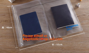 PVC bill document file bag,Promotional Customize Logo A4 A5 pvc Zip lockk document bag waterproof zipper file bag bagease