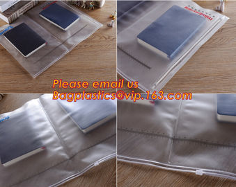 PVC bill document file bag,Promotional Customize Logo A4 A5 pvc Zip lockk document bag waterproof zipper file bag bagease