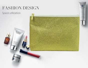 have fashion sense bag,classic cosmetic bag,space utilization,Pvc Document Clear Plastic Snap Button File Bag bagease