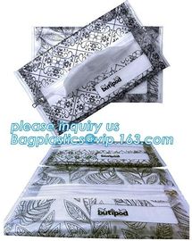Biodegradable BUTIPOD bag, portable travel Zip lockk baby wipe wet tissue bag, dispenser case packaging, tissue packaging