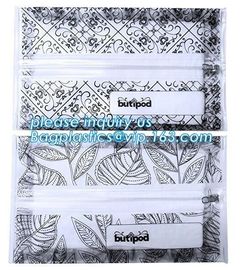 Biodegradable BUTIPOD bag, portable travel Zip lockk baby wipe wet tissue bag, dispenser case packaging, tissue packaging