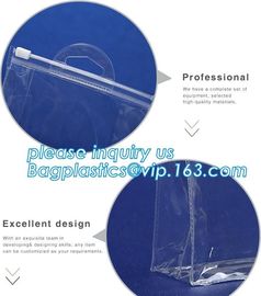 Biodegradable Customised printing Clear PVC Cosmetic Standup Zip lockk Pouch,Toiletries Cosmetic Pvc Pouch With Marble Dig