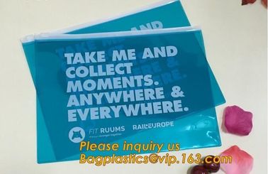 Biodegradable Top quality B4 A4 B5 A5 A6 transparent zipper file bag pvc zipper document bag,file bag with zipper docume