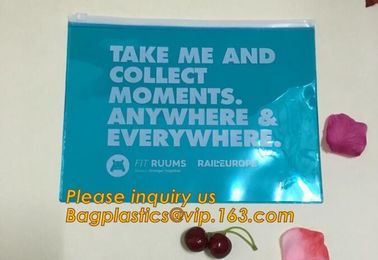Biodegradable Top quality B4 A4 B5 A5 A6 transparent zipper file bag pvc zipper document bag,file bag with zipper docume