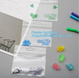 Top grade zip lock clear PVC anti-oxidation Jewelry bag/ jewelry packaging PVC oxidation resistance plastic bag with zip
