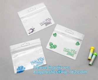 Top grade zip lock clear PVC anti-oxidation Jewelry bag/ jewelry packaging PVC oxidation resistance plastic bag with zip