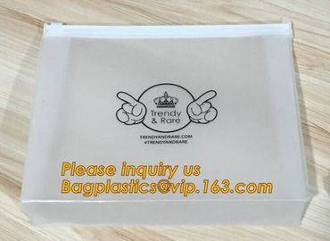 biodegradable beach bikini swimwear packaging bag pvc zipper bag,Eco friendly Slider Zipper Flat Matt Plastic Bag For Do