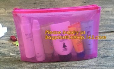 Approval EVA PVC Cosmetic Bag For Women Zipper Waterproof Airline Makeup Travel Organizer Toiletry Bag bagease package