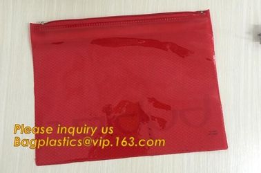 waterproof zip lock document bags,Top quality B4 A4 B5 A5 A6 zipper file bag pvc waterproof zipper document bag bagease