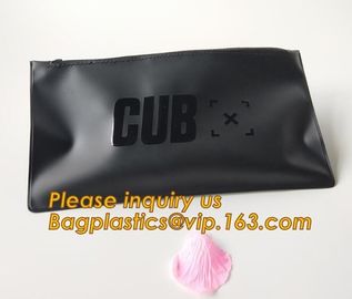 clear pvc zipper toiletry bag travel document stationery bag,office supplies PVC tarpaulin mesh document bag with waterp
