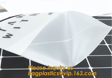 Factory direct15 Pcs A4 Size File Bags 5 Colors Waterproof PVC Bag Document Organizer and Office Stationery Storage