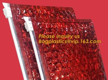 Custom Zip lockk zipper bubble bag/bubble slider bag,Shielding Bag Aluminum Foil Bag Metallized Foil Bag Nylon Vacuum Bag
