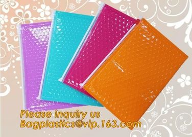 Custom Zip lockk zipper bubble bag/bubble slider bag,Shielding Bag Aluminum Foil Bag Metallized Foil Bag Nylon Vacuum Bag