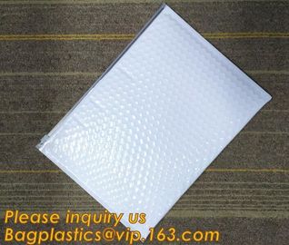 Custom Zip lockk zipper bubble bag/bubble slider bag,Shielding Bag Aluminum Foil Bag Metallized Foil Bag Nylon Vacuum Bag
