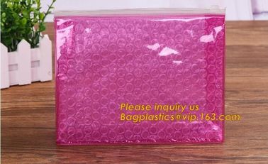 Wholesale Price Anti Shock Plastic PE Material Mailer Slider Air Zip lockk Bubble Bag,Bubble Zip lockk bag/bubble slider bag