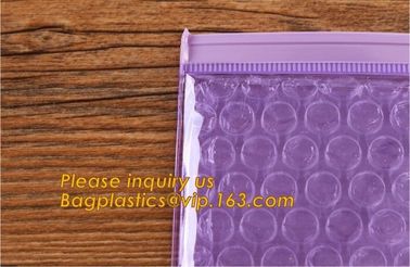 Glossy Black Foil Bubble Slider Zipper Lock Bags,Heat Insulated pallet cover PE Bubble Foil Insulation XPE Foam Foil Ins