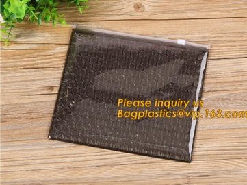 Mini small pouches Zip lockk bags with slider zip plastic bags zipper bubble mailers with laser film/custom design bagease