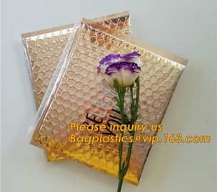 Flat Envelopes Zip lock Bubble Bag, Low Price Most Popular Bubble Slider Bag,Plastic PE Material Mailer Slider Air Ziplo
