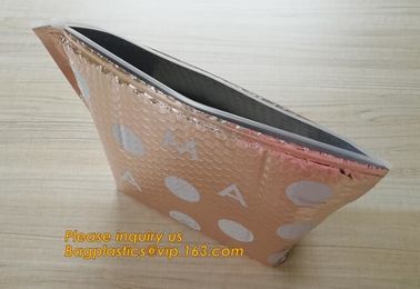 color zipper slider bubble bag cosmetic bag,Bubble Padded Zipper Bag Swimming Pool Cover Underfloor Mat bagplastics pac