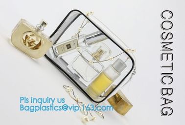 Cosmetic Bag Make up Organizer Bag Waterproof PVC Makeup Bag, travel clear pvc makeup bag cosmetic bag, vacation beach p