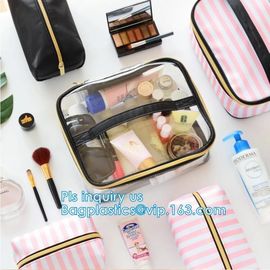 PVC Clear Tote Bags shopper shopping bag, pvc large plastic shopping bag, Matte Glossy Eco Laminated Customized Handled