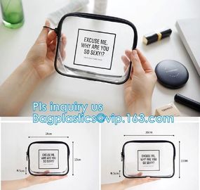 pvc easy take away travel use toothbrush bag, Drawstring Poly Travel Stationery Set Bedsheet Packing Pvc Bag, Cloth Pack