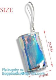 Matte surface packaging pvc poly bag, Purse PVC Handbag Chain Crossbody Bag, Satchel Women Handbag Designer Purse Bolsa