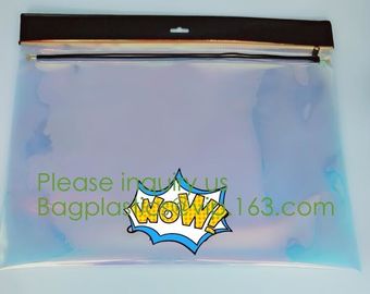 Packaging Bag Customized PVC Zipper Bag,frosted slider transparent Zip lockk water proof clear pvc custom bag bags zipper