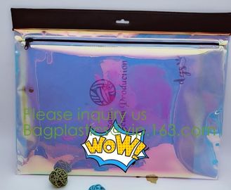 Packaging Bag Customized PVC Zipper Bag,frosted slider transparent Zip lockk water proof clear pvc custom bag bags zipper