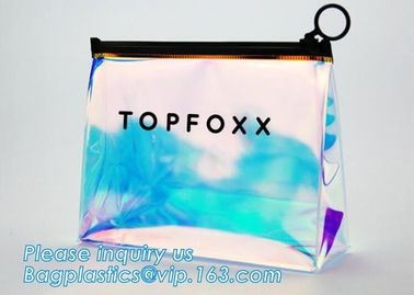 Frosted Poly Vinyl Zip lockk Slider Closure Clothes Packaging Bag, slider zipper PVC bag clear vinyl cosmetic bag, File Ba