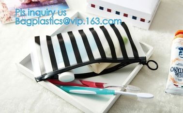Frosted EVA custom clear PVC bath towel plastic zipper slider bags, Eco-friendly Slider Zipper Flat PVC Plastic Bag For