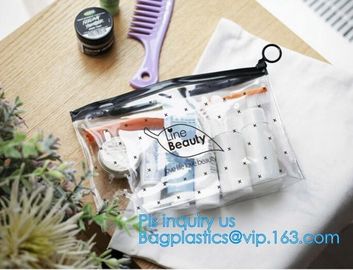 hospital used slider zipper zip packaging pvc bag, Gravure Printed slide zipper bag With ISO9001 Certificate,slider zipp