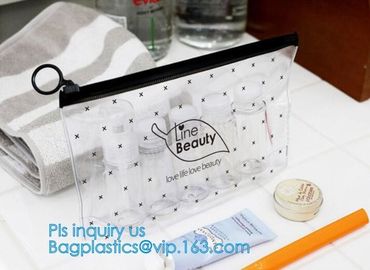 hospital used slider zipper zip packaging pvc bag, Gravure Printed slide zipper bag With ISO9001 Certificate,slider zipp