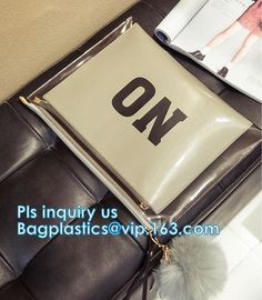 slider zipper bag plastic bag for dust mask zip poly bag, pvc zipper lock slider bag/Resealable PVC Slider Zip Poly Bag