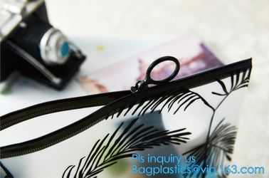 underwear packing slider zipper bags with hanger, Cosmetic Zip lockk clear bubble bags, Manufacturer Clear Vinyl Slider Ba