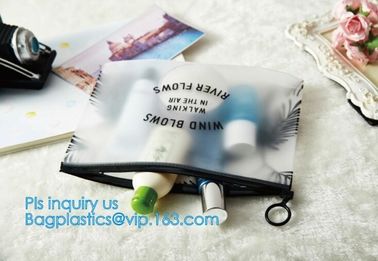 underwear packing slider zipper bags with hanger, Cosmetic Zip lockk clear bubble bags, Manufacturer Clear Vinyl Slider Ba