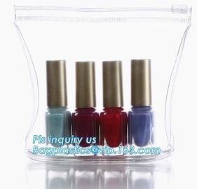 Eva Clothing Packaging Plastic Clear Zipper Bag With Slider, pvc slider zipper bag for jewellery, pencil case, slider zi