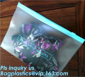 Women makeup purse recyclable clear pvc cosmetic bag, Makeup Pouch Stripe Cosmetic Bags Purse Travel Organizer, slider