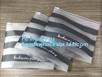 US Dollars Zip lockk bag with slider, cloth bag boutique packaging slide zip lock plastic bag with slider, Consumer Produc