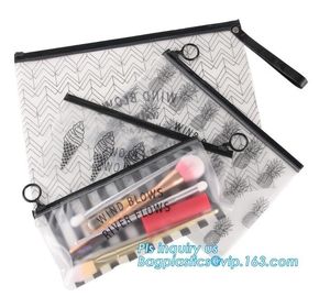 zip lock bags square bottom zipper type plastic bag, Zip lockk slider plastic toothbrush toothpaste bag with ring hook, zi