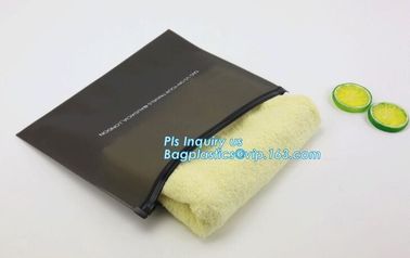 Promotion of cosmetics case price good clear slider top pvc bag, cosmetics soft eva Zip lockk slider bag eco bag, slider