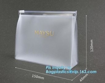 Stores plastic pe slider zip lock bag, clothing packaging bag with zipper/clothes packaging bags/PVC slider bag