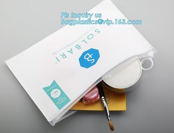 zip lock plastic bags for packaging, Storage Bag Zip lockk Travel Bags Zip Lock Valve Slide Seal Packing Pouch For Cosmeti