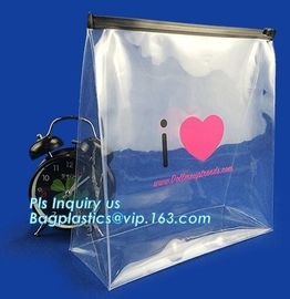zip lock plastic bags for packaging, Storage Bag Zip lockk Travel Bags Zip Lock Valve Slide Seal Packing Pouch For Cosmeti